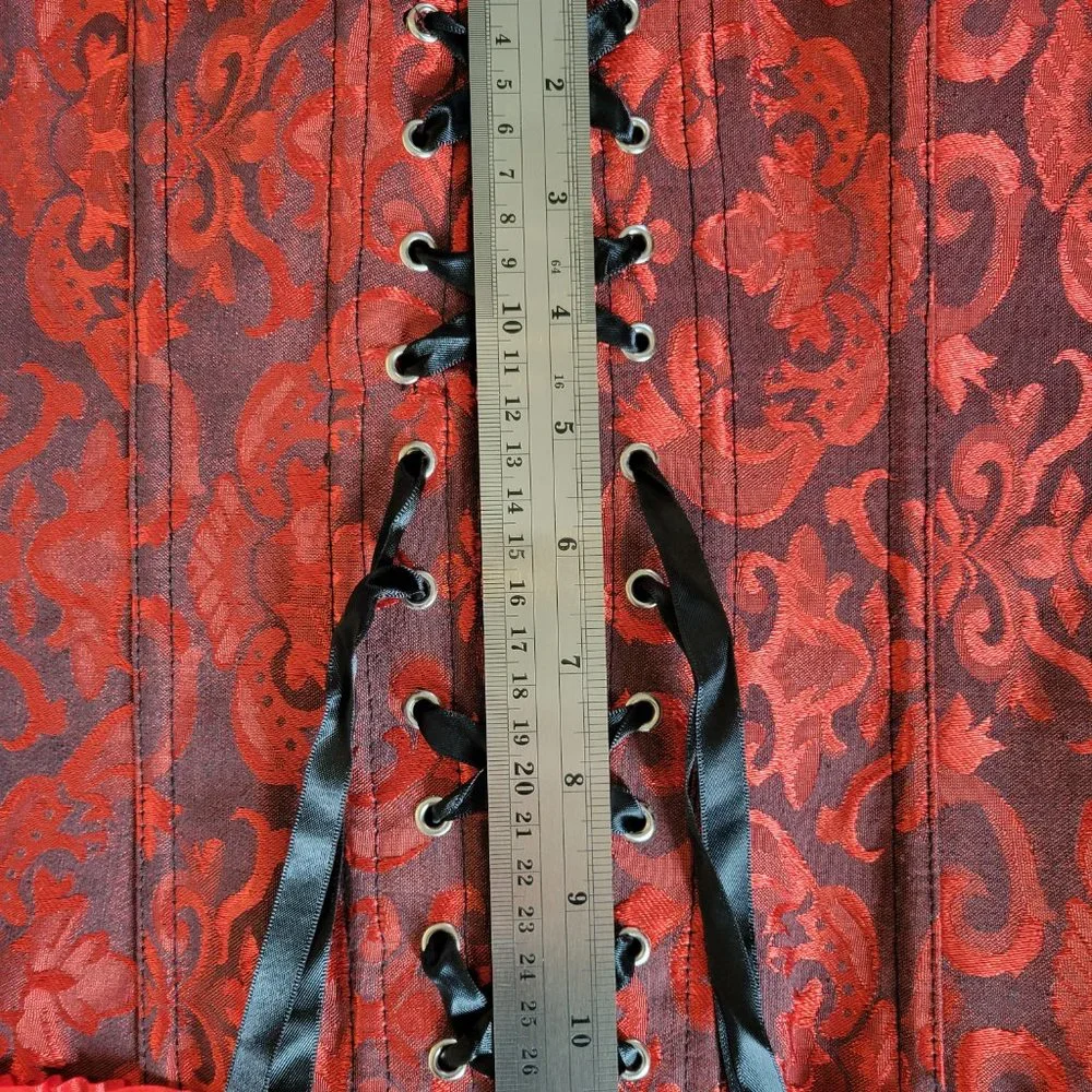 NWOT Red Corset Valentine Cosplay - Picture 6 of 7